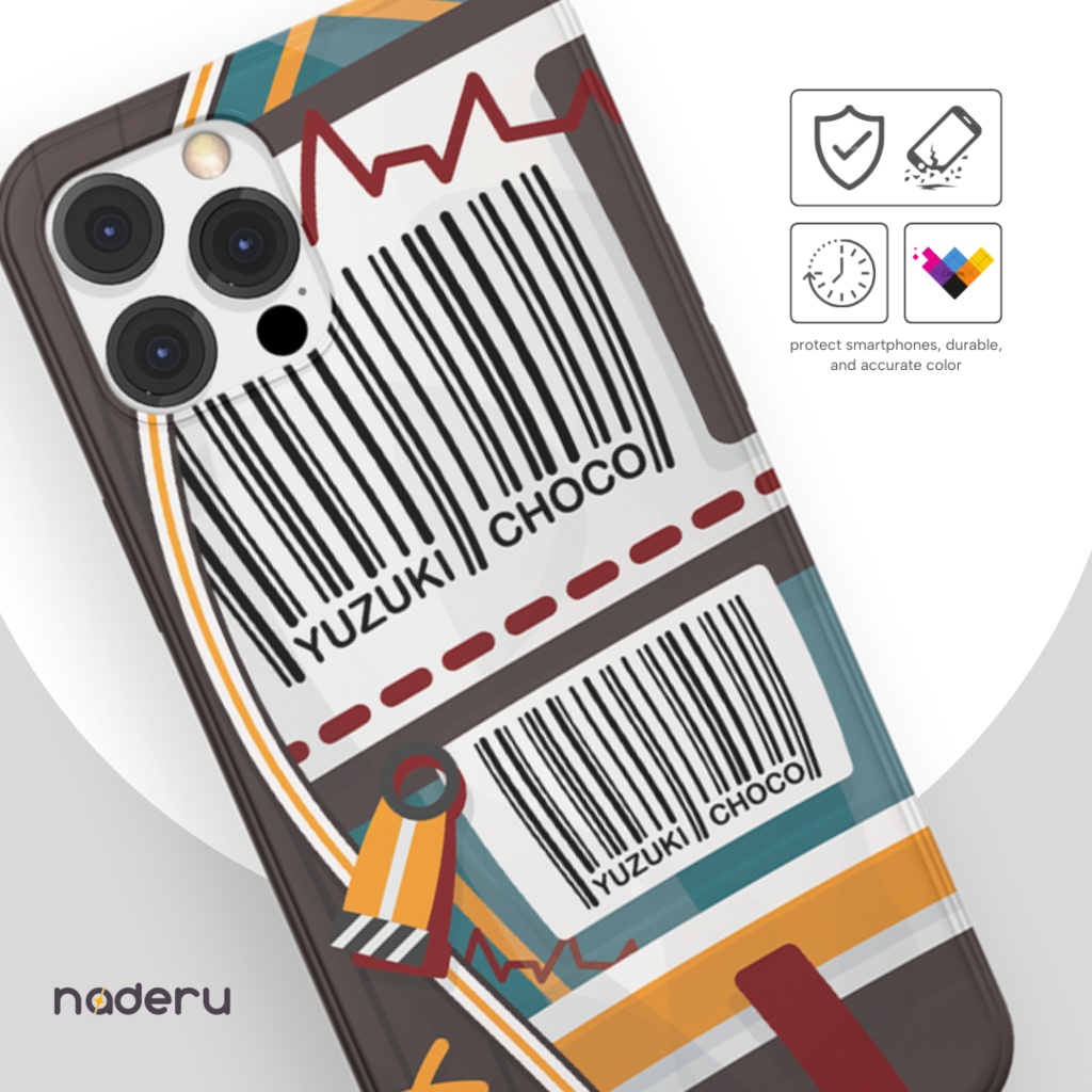 スマートフォンケース チョコレートココロ (Yuzuki Choco) - hololive: ホロライブゲーマー スマホケース (Hololive Gēmā Sumaho Kēsu)