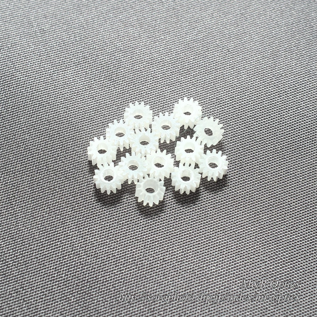 【在庫品】小径平歯車(M0.25/T13/hole1.5/歯幅2mm)