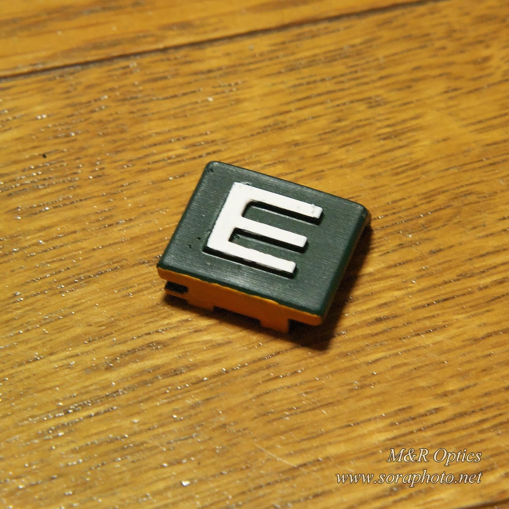 【在庫品】ホットシューカバー 「ヨ」(自家出力品)