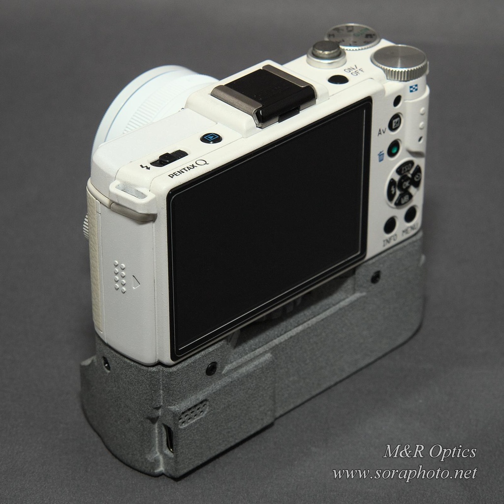 【受注生産品】Q用外部バッテリーグリップ「ARCTOS-0」(3Dプリント部品+電子部品キット)