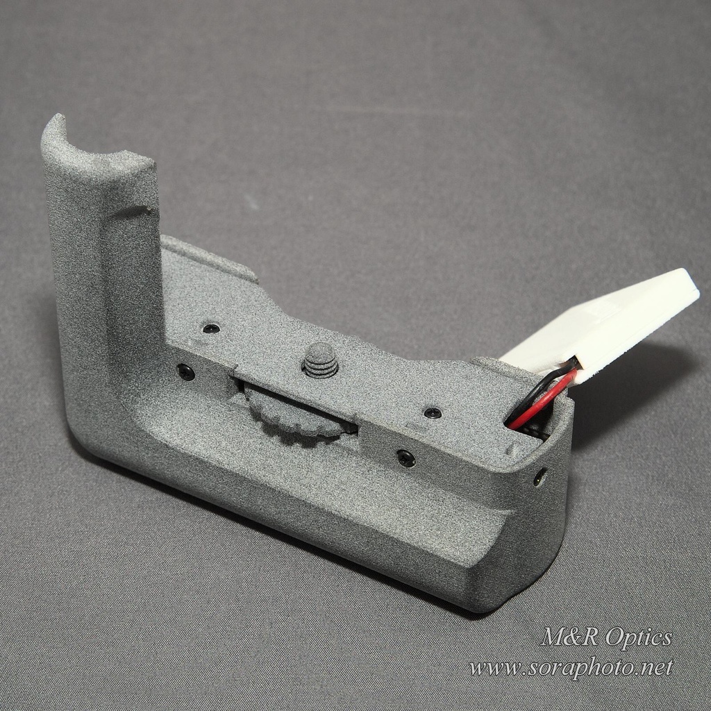 【受注生産品】Q用外部バッテリーグリップ「ARCTOS-0」(3Dプリント部品+電子部品キット)