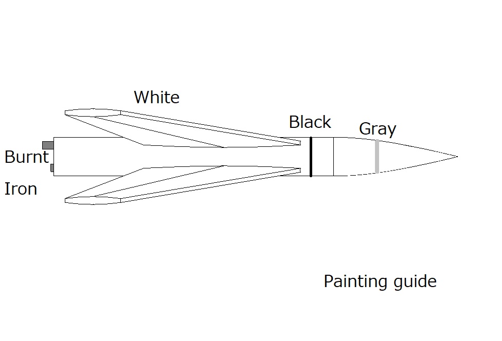 【在庫品】1/72スケール AA.20 / AS.20 2本(プラスチックモデル用品)