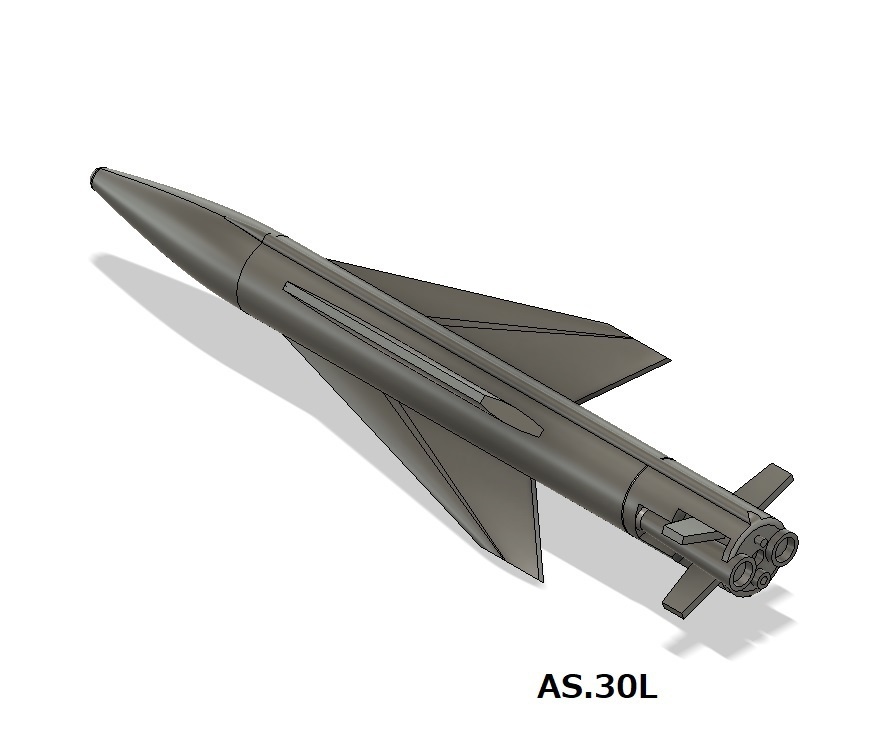 【在庫品】1/72スケール AS.30 / AS.30L 2本(プラスチックモデル用品)