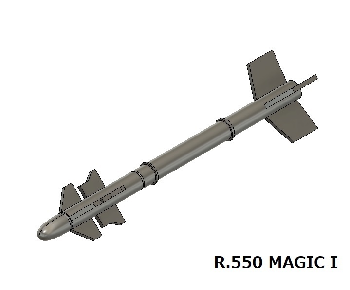 【在庫品】1/72スケール R.550 MAGIC 1/2(プラスチックモデル用品)