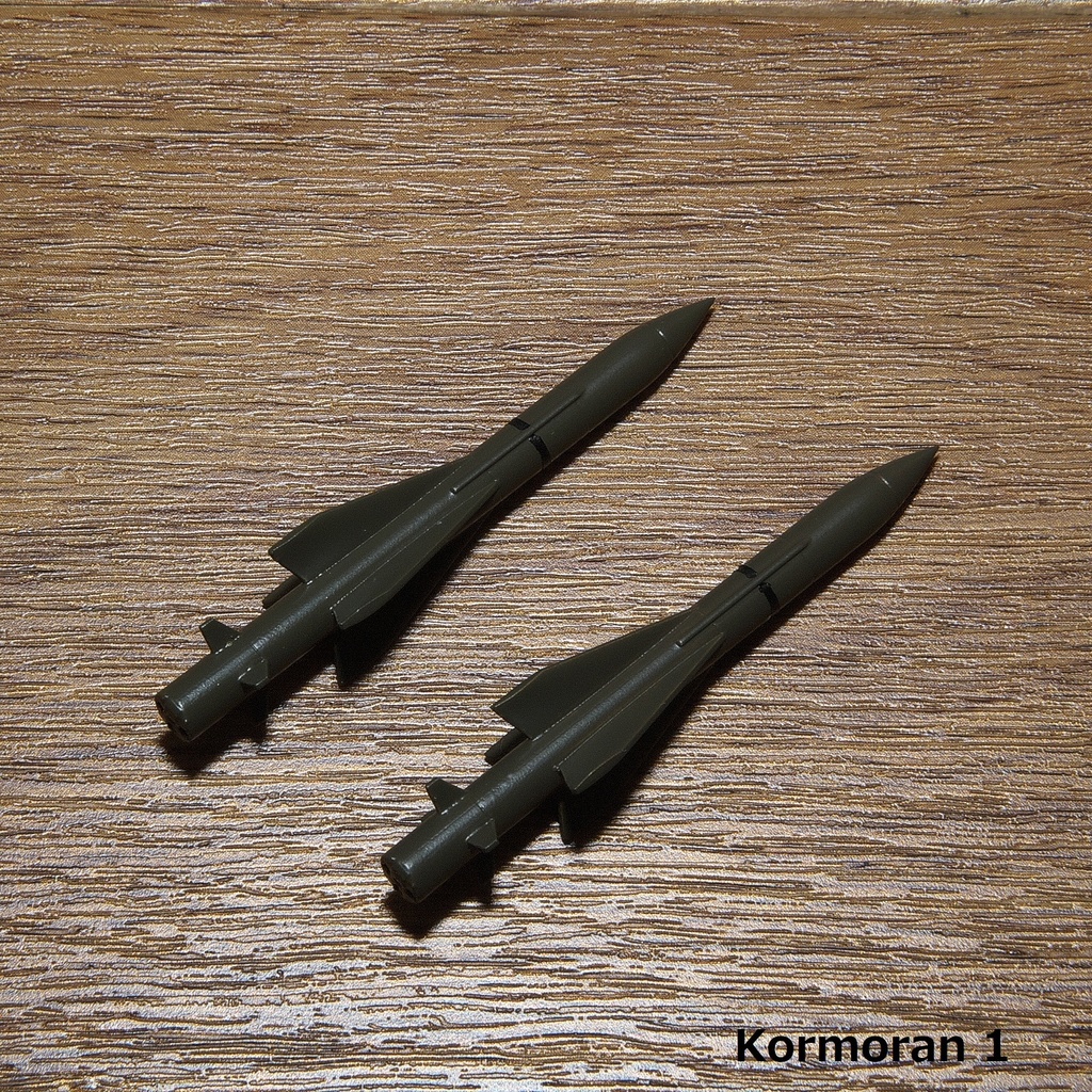 【在庫品】1/72スケール AS.34 コルモラン 2本(プラスチックモデル用品)