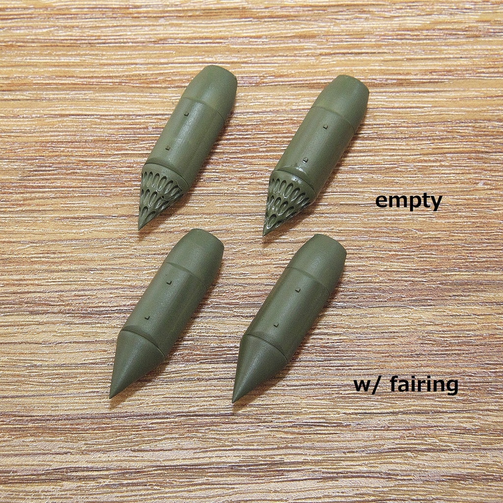 【在庫品】1/72スケール Type F1 ロケットポッド 2本(プラスチックモデル用品)