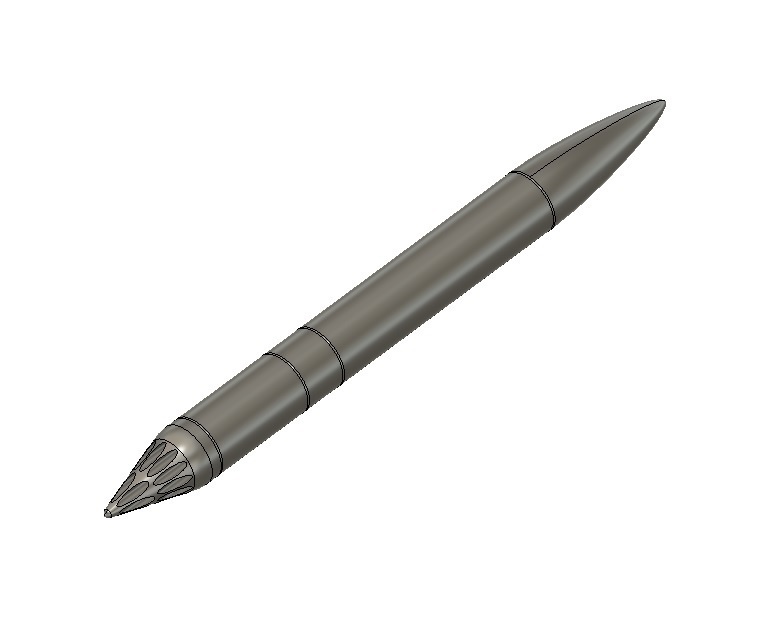 【在庫品】1/72スケール JL-100 増槽一体型ロケットポッド 2本(プラスチックモデル用品)