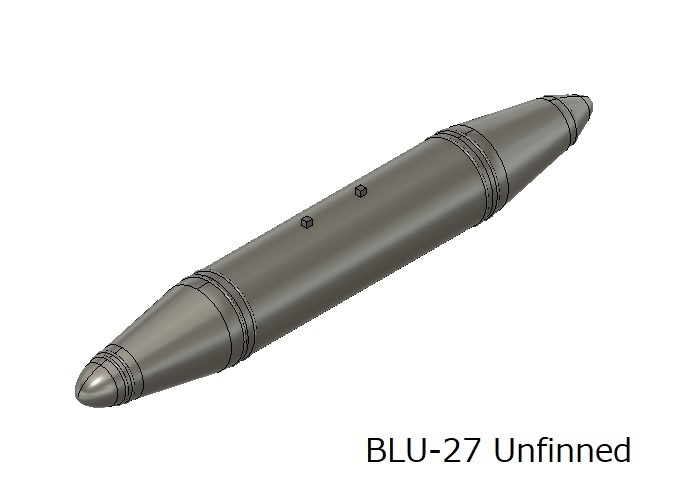 【在庫品】1/72スケール BLU-27 2本(プラスチックモデル用品)