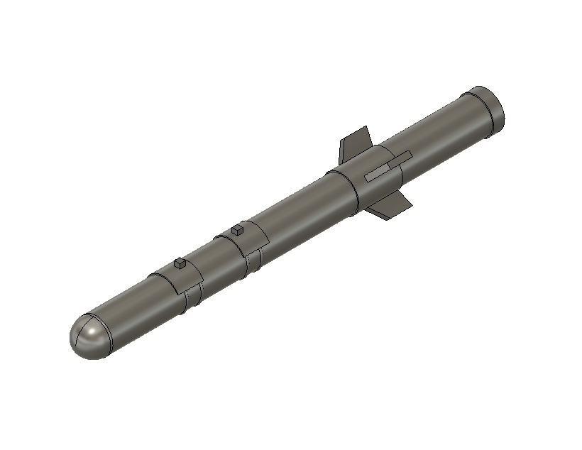 【在庫品】1/72スケール デュランダル / BLU-107 2本(プラスチックモデル用品)