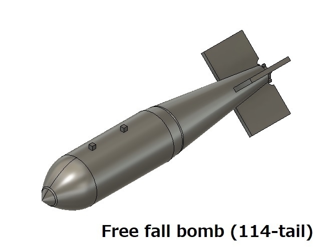 【在庫品】1/72スケール イギリス 1000lb 爆弾 2本(プラスチックモデル用品)