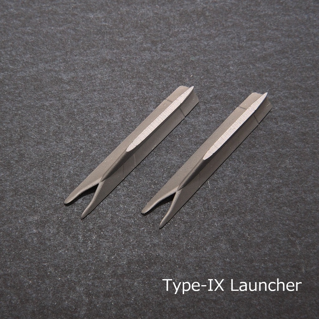 【在庫品】1/72スケール F-100 インボードパイロン+逆Y字デュアルランチャー 2個(プラスチックモデル用品)