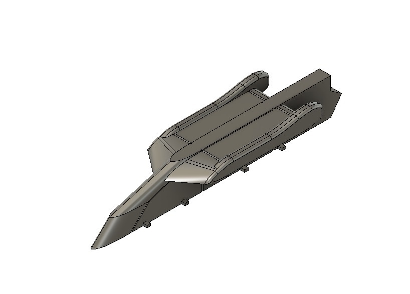 【在庫品】1/72スケール AT730 トリプルラック 2個(プラスチックモデル用品)