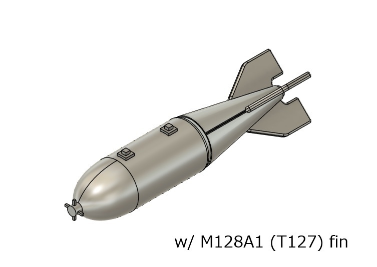 【在庫品】1/72スケール AN-M64A1 2本(プラスチックモデル用品)