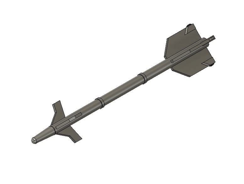 【在庫品】1/72スケール AIM-9J/N/P サイドワインダー(プラスチックモデル用品)