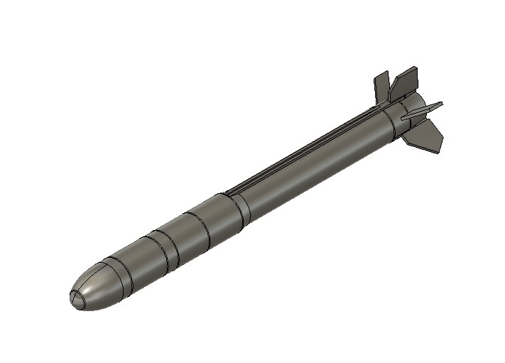 【在庫品】1/72スケール ASM-135 ASAT 1本(プラスチックモデル用品)