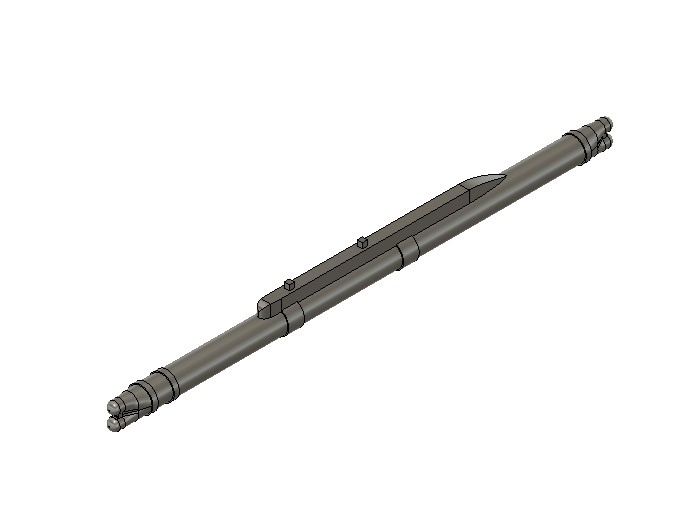 【在庫品】1/72スケール Barracuda ECMポッド 1本(プラスチックモデル用品)