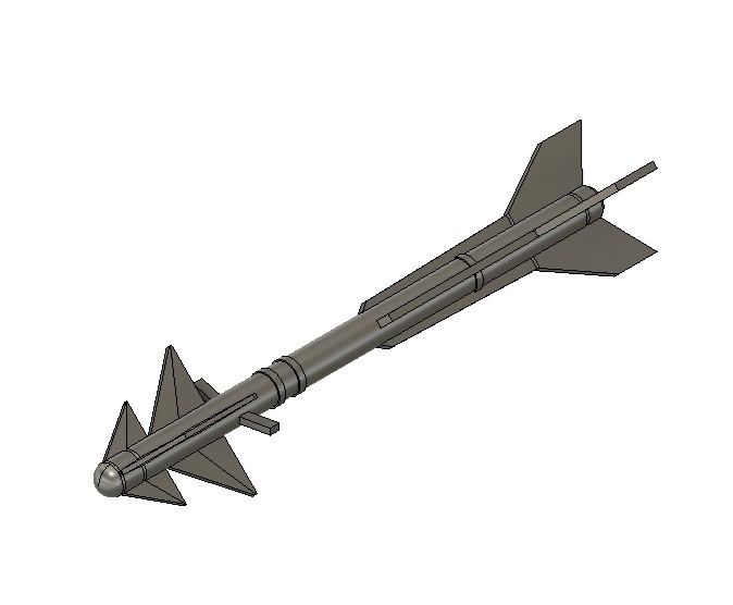 【在庫品】1/72スケール パイソン5 2本(プラスチックモデル用品)