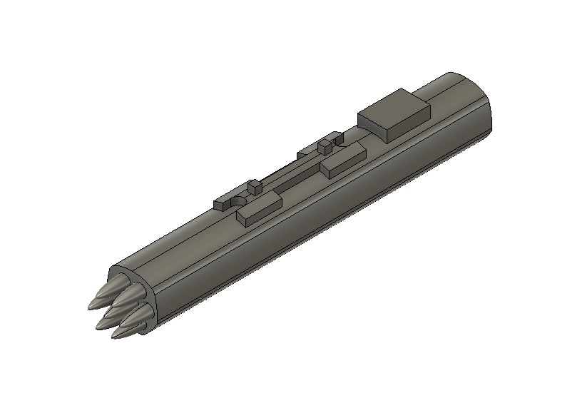 【在庫品】1/72スケール FZ233 ロケットポッド 2本(プラスチックモデル用品)