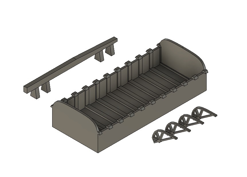 【受注生産品】1/72スケール P2V-7 爆弾倉 1セット(プラスチックモデル用品)