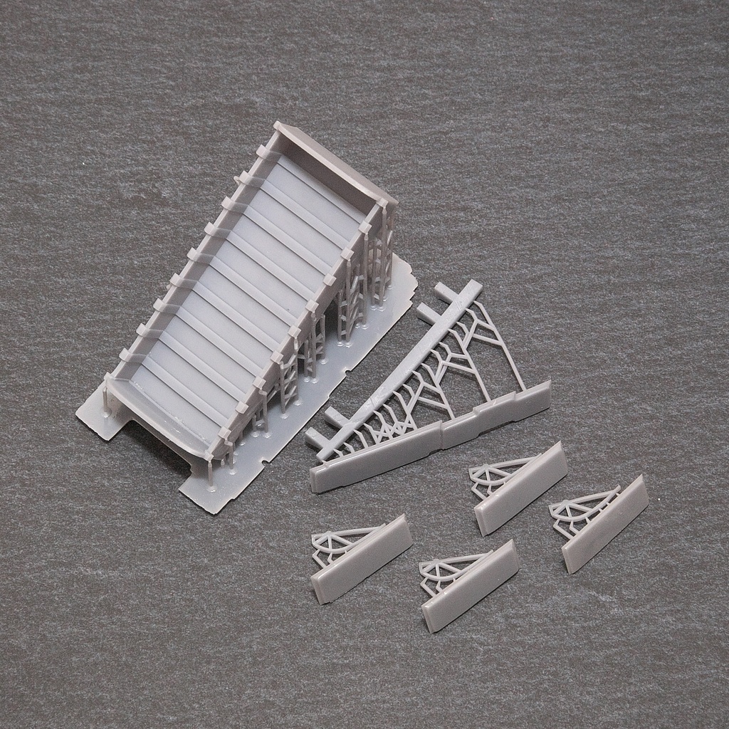 【受注生産品】1/72スケール P2V-7 爆弾倉 1セット（プラスチックモデル用品）