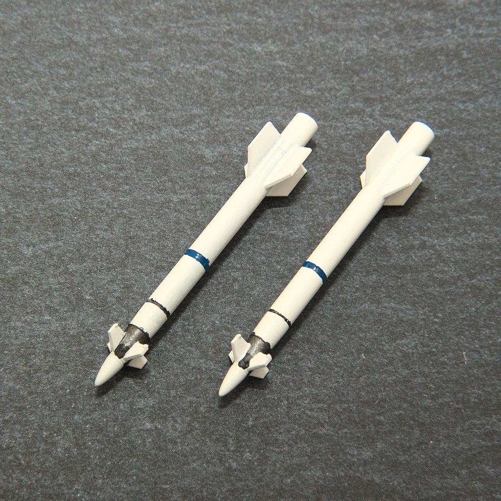 【在庫品】1/72スケール AS-25K 2本（プラスチックモデル用品）