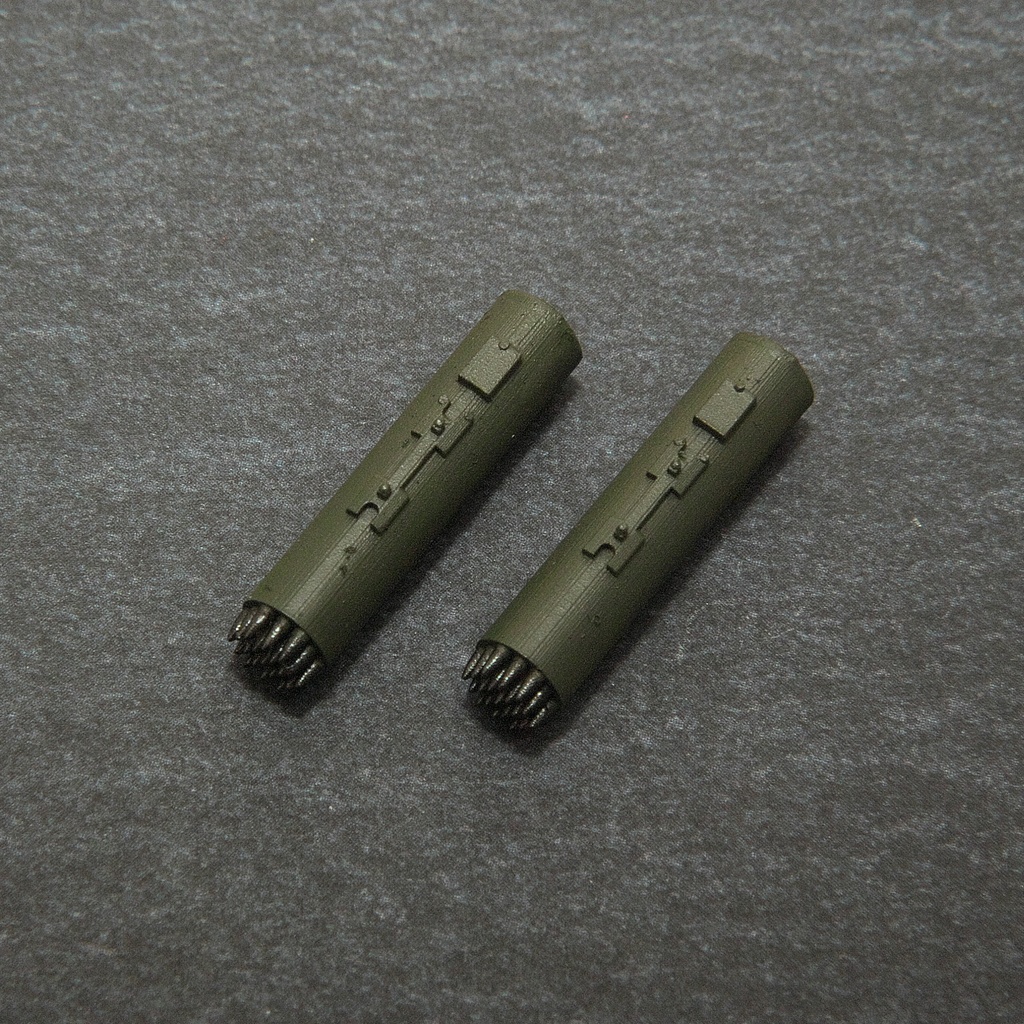 【在庫品】1/72スケール FZ225 ロケットポッド 2本（プラスチックモデル用品）