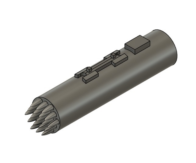 【在庫品】1/72スケール FZ225 ロケットポッド 2本(プラスチックモデル用品)