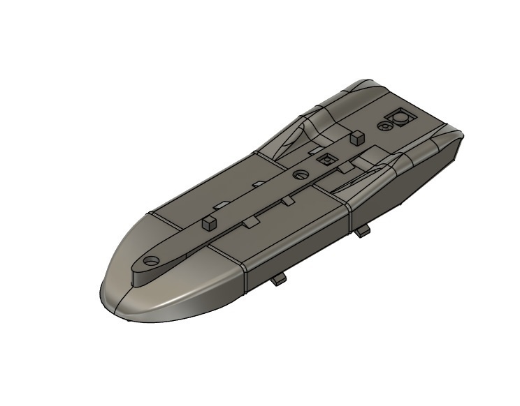 【在庫品】1/72スケール AUF2 デュアルラック 2個(プラスチックモデル用品)