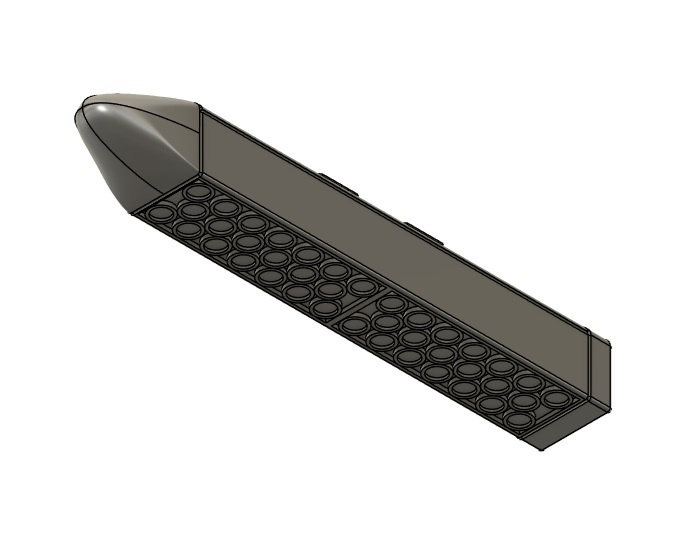 【在庫品】1/72スケール SUU-13 ディスペンサー 2本(プラスチックモデル用品)