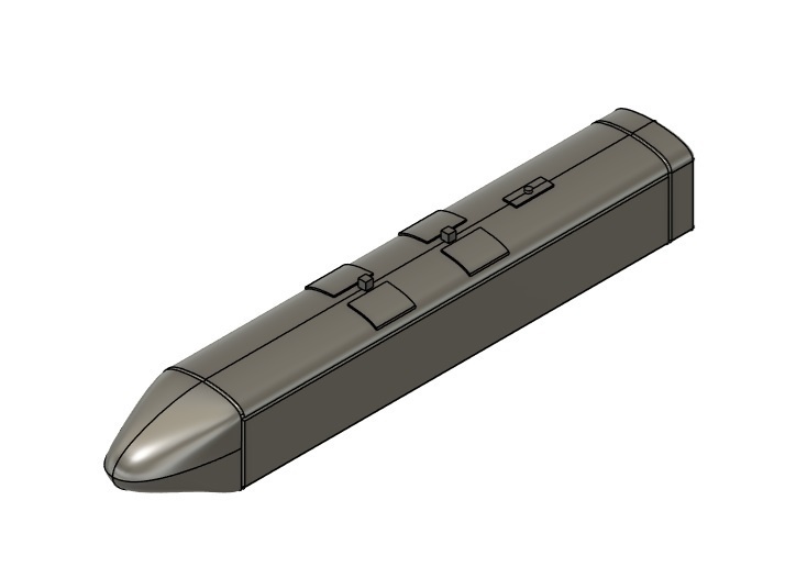 【在庫品】1/72スケール SUU-13 ディスペンサー 2本(プラスチックモデル用品)