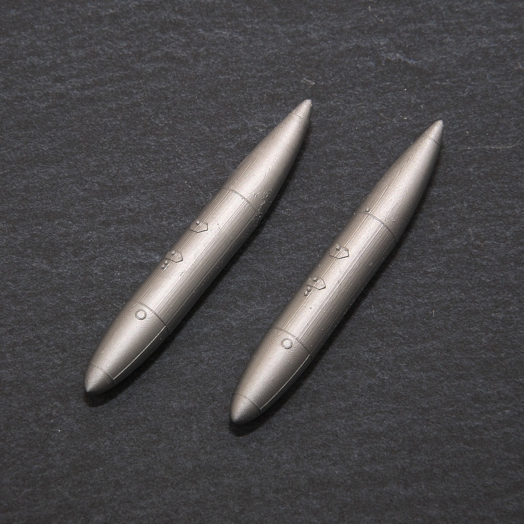 【在庫品】1/72スケール F-86F アウトボード用200gal増槽 強制射出式 2個(プラスチックモデル用品)