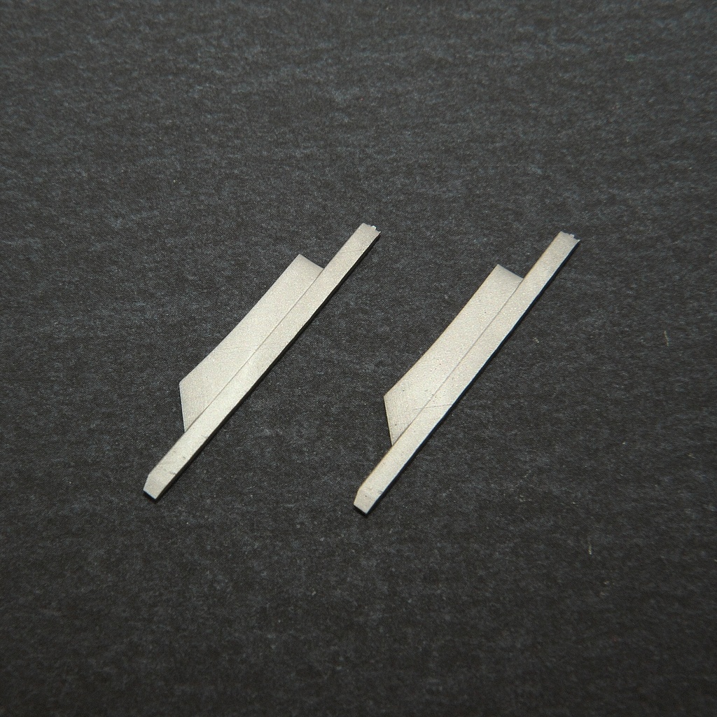 【在庫品】1/72スケール Mig-21F R-3S用ランチャー 2個（プラスチックモデル用品）