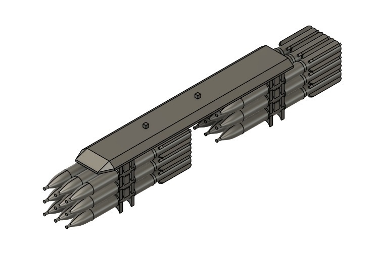 【在庫品】1/72スケール BAT120 + 兵装ラック(プラスチックモデル用品)