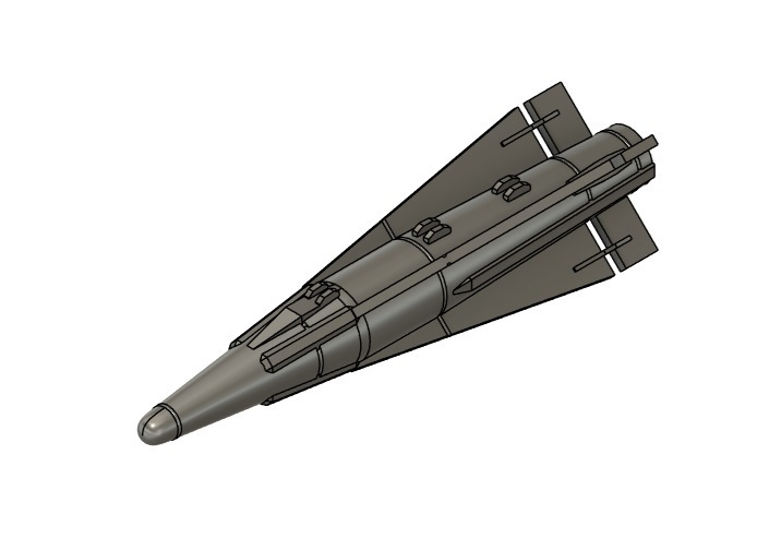 【在庫品】1/72スケール AIM-26B/HM-55/Rb27 2本(プラスチックモデル用品)