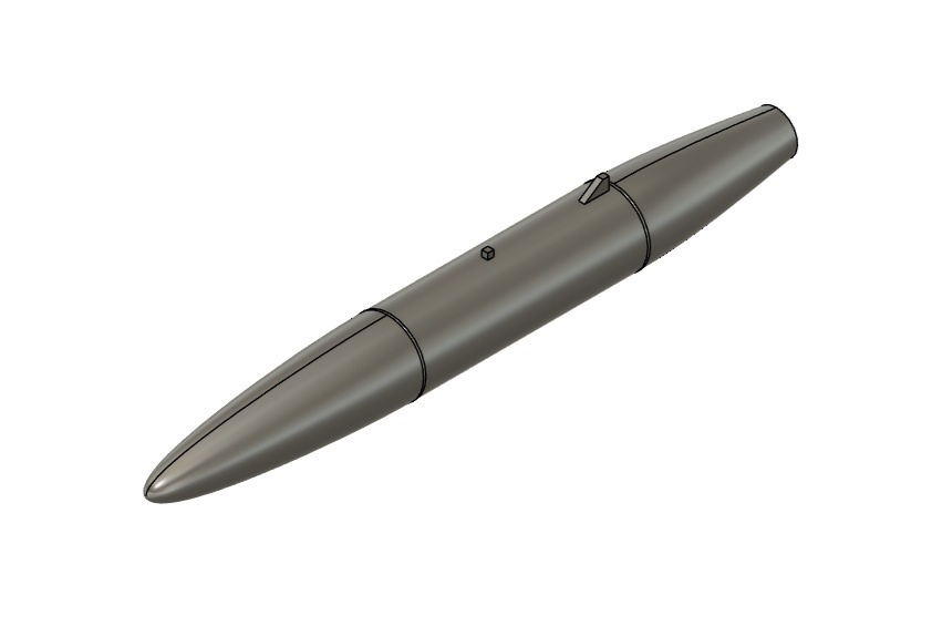 【在庫品】1/72スケール M/57 ロケットポッド 2本(プラスチックモデル用品)