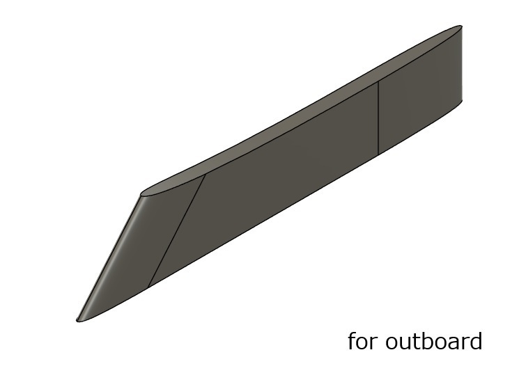 【在庫品】1/72スケール A-6 翼下パイロン(プラスチックモデル用品・加工用)