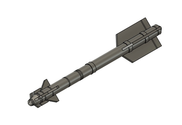 【在庫品】1/72スケール R-73 (AA-11) 2本(プラスチックモデル用品)