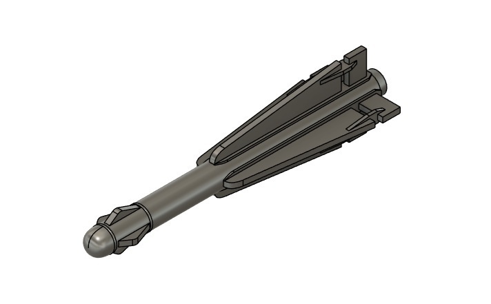 【在庫品】1/72スケール AIM-4C/-4D/HM-58/Rb28 2本(プラスチックモデル用品)