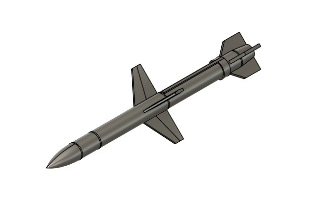 【在庫品】1/72スケール AGM-45 w/ LAU-34 2本(プラスチックモデル用品)