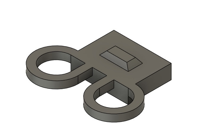 【在庫品】1/72スケール Mk.7射出座席用フェイスカーテンハンドル 2個(プラスチックモデル用品・簡易版)