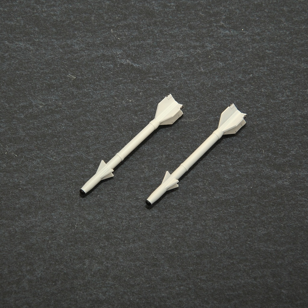 【在庫品】1/72スケール AAM-1(69式空対空誘導弾) 2本（プラスチックモデル用品）