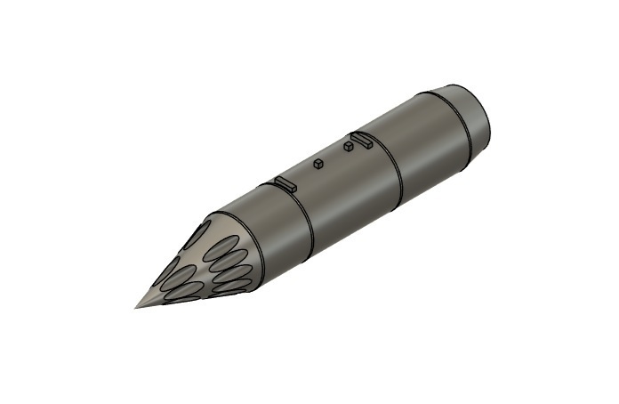 【在庫品】1/72スケール B-8M ロケットポッド 2本(プラスチックモデル用品)