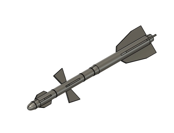 【在庫品】1/72スケール R-27ET (AA-10) 2本(プラスチックモデル用品)