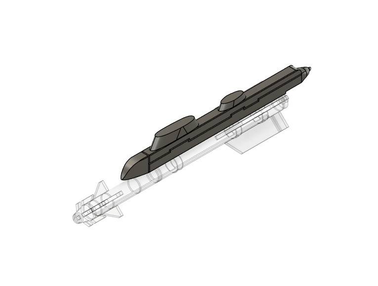 【在庫品】1/72スケール APU-73 MiG-29用R-73ランチャー 2本(プラスチックモデル用品)