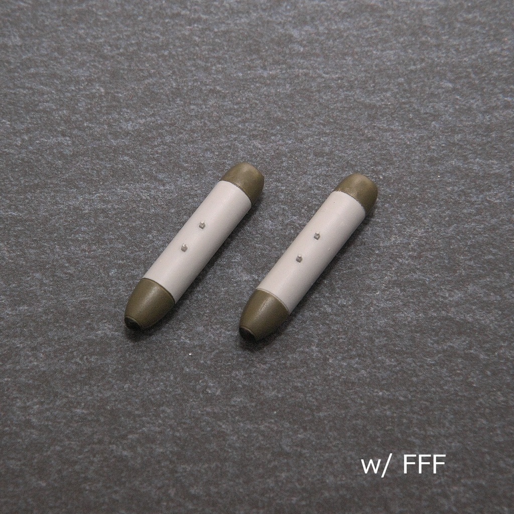 【在庫品】1/72スケール LAU-5003 ロケットポッド 2本（プラスチックモデル用品）