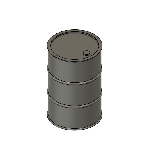 【在庫品】1/72スケール 200Lドラム缶 3本(プラスチックモデル用品)