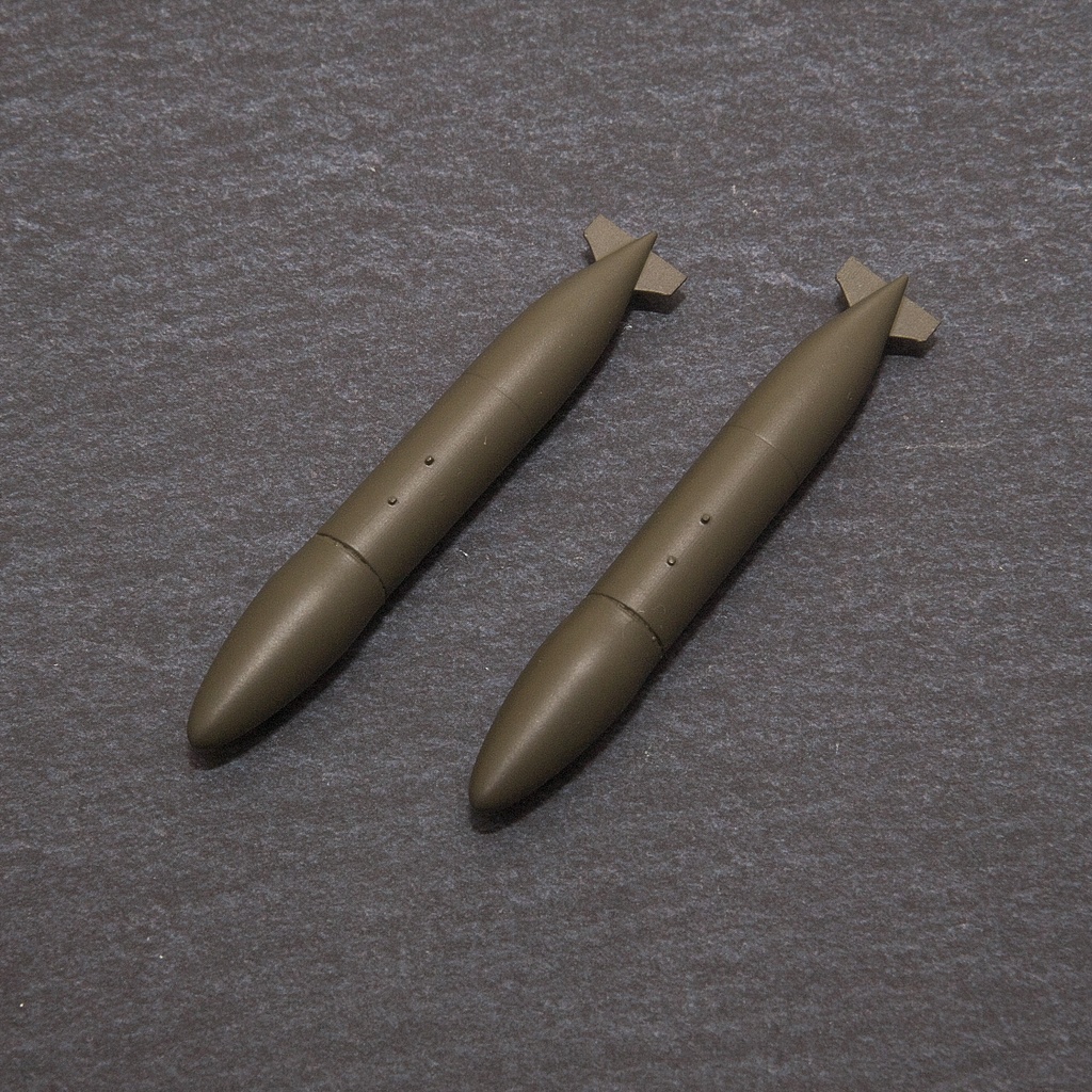 AH-64/H-60用 230gal増槽 2本(1/72スケール プラスチックモデル用品)