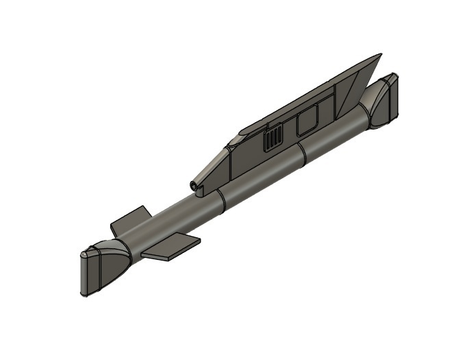 Remora ECMポッド 2本(1/72スケール プラスチックモデル用品)