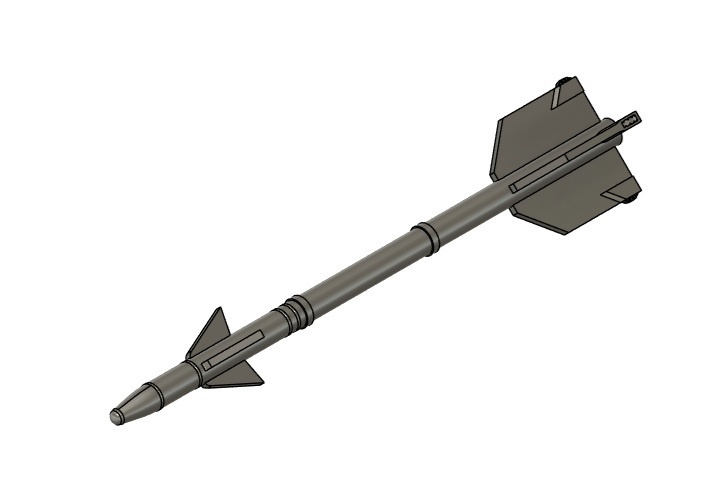 AIM-9E サイドワインダー(1/72スケール プラスチックモデル用品)