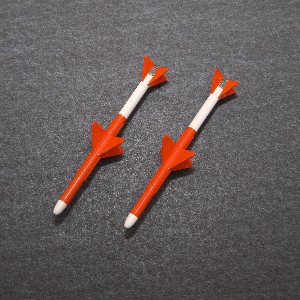 AIM-7B (XAAM-N-3) スパローII 2本(1/72スケール プラスチックモデル用品)